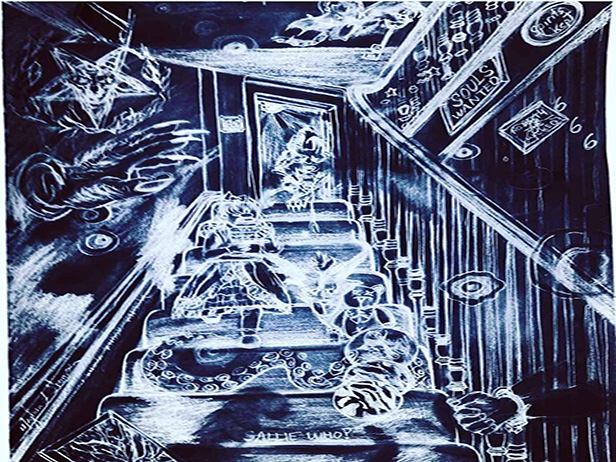 sallie house ghost sketch